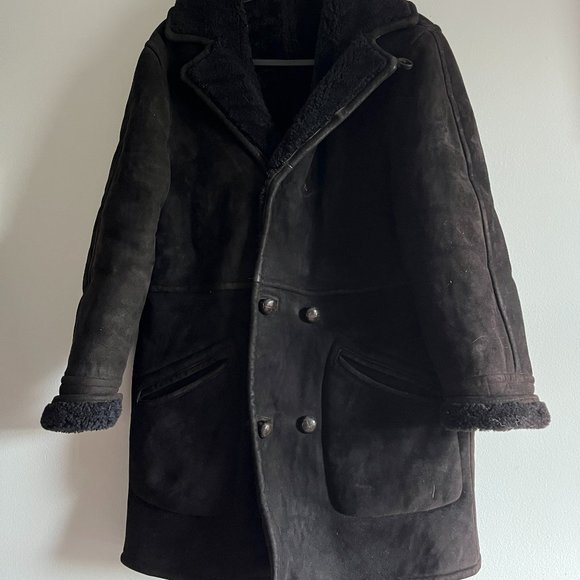 Vintage | Brown Shearling Coat - Picture 1 of 3
